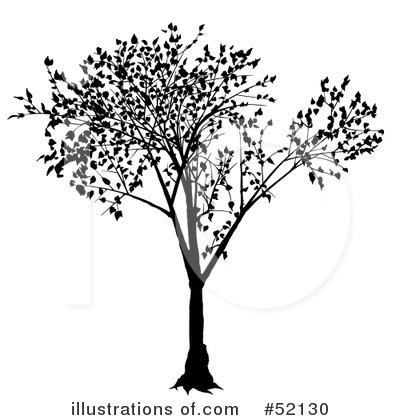 Royalty-Free (RF) Tree Clipart Illustration by dero - Stock Sample #52130