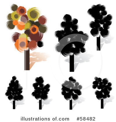 Royalty-Free (RF) Tree Clipart Illustration by MilsiArt - Stock Sample #58482