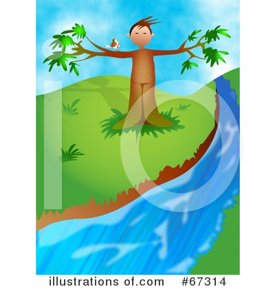 Royalty-Free (RF) Tree Clipart Illustration by Prawny - Stock Sample #67314