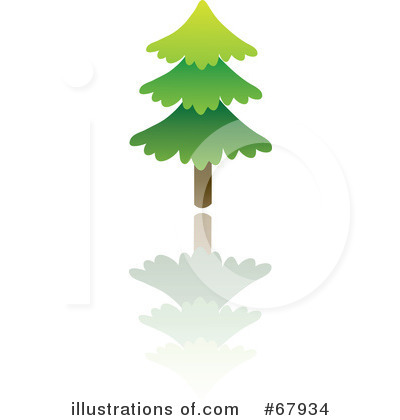 Royalty-Free (RF) Tree Clipart Illustration by Rosie Piter - Stock Sample #67934