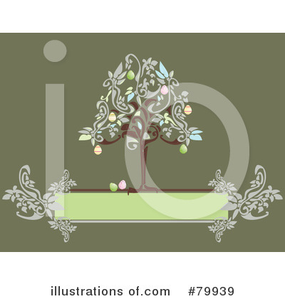 Royalty-Free (RF) Tree Clipart Illustration by Randomway - Stock Sample #79939