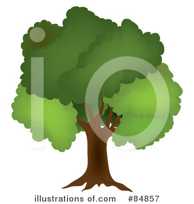 Royalty-Free (RF) Tree Clipart Illustration by Pams Clipart - Stock Sample #84857