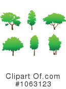 Trees Clipart #1063123 by Vector Tradition SM