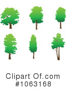 Trees Clipart #1063168 by Vector Tradition SM