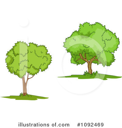 Royalty-Free (RF) Trees Clipart Illustration by Vector Tradition SM - Stock Sample #1092469