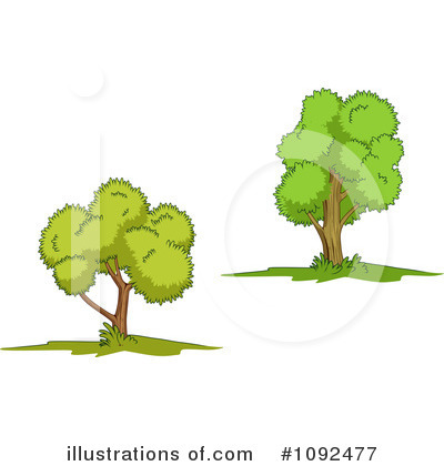 Royalty-Free (RF) Trees Clipart Illustration by Vector Tradition SM - Stock Sample #1092477