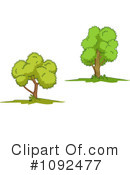 Trees Clipart #1092477 by Vector Tradition SM