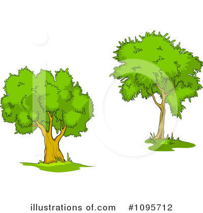 Royalty-Free (RF) Trees Clipart Illustration by Vector Tradition SM - Stock Sample #1095712