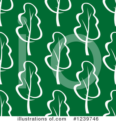 Royalty-Free (RF) Trees Clipart Illustration by Vector Tradition SM - Stock Sample #1239746
