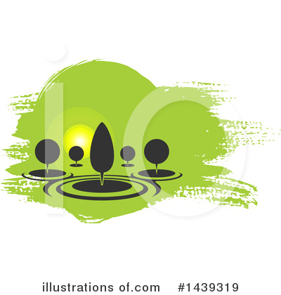Royalty-Free (RF) Trees Clipart Illustration by Vector Tradition SM - Stock Sample #1439319