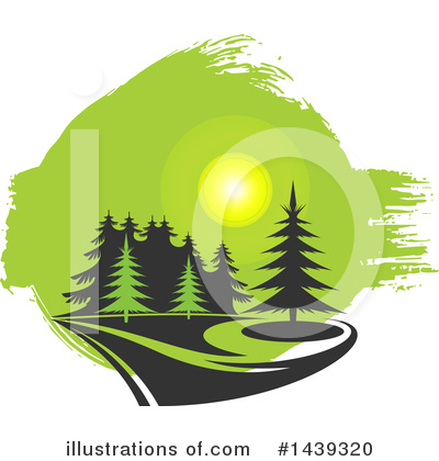 Royalty-Free (RF) Trees Clipart Illustration by Vector Tradition SM - Stock Sample #1439320
