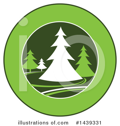 Royalty-Free (RF) Trees Clipart Illustration by Vector Tradition SM - Stock Sample #1439331