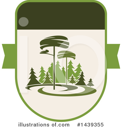 Royalty-Free (RF) Trees Clipart Illustration by Vector Tradition SM - Stock Sample #1439355
