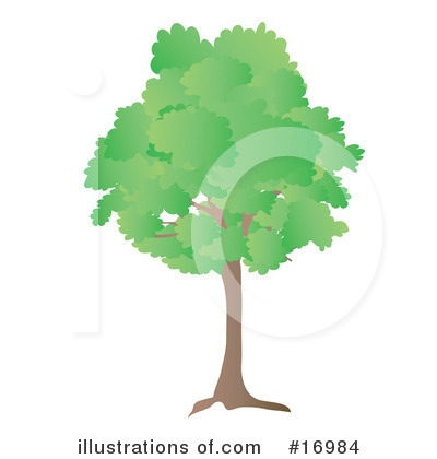 Royalty-Free (RF) Trees Clipart Illustration by Rasmussen Images - Stock Sample #16984