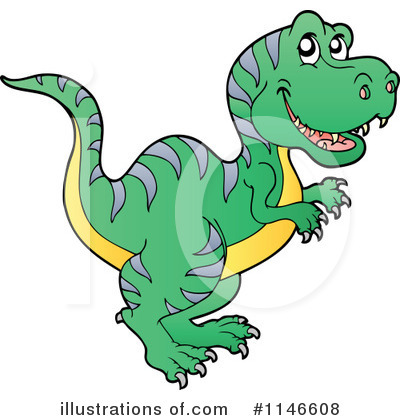 Tyrannosaurus Clipart #1146608 by visekart