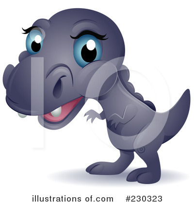 Royalty-Free (RF) Trex Clipart Illustration by BNP Design Studio - Stock Sample #230323