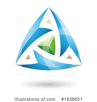 Royalty-Free (RF) Triangle Clipart Illustration by cidepix - Stock Sample #1638651