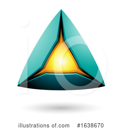 Royalty-Free (RF) Triangle Clipart Illustration by cidepix - Stock Sample #1638670