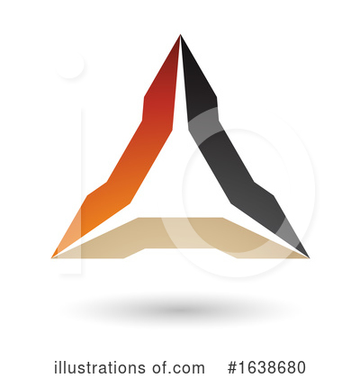 Royalty-Free (RF) Triangle Clipart Illustration by cidepix - Stock Sample #1638680