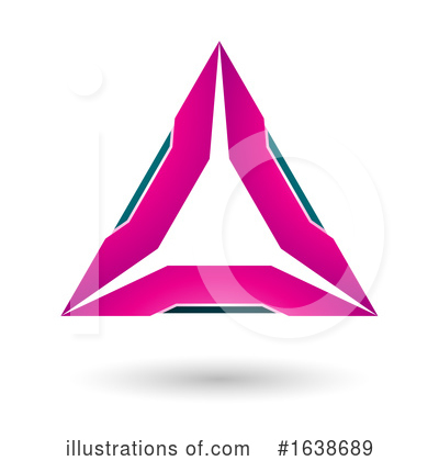 Royalty-Free (RF) Triangle Clipart Illustration by cidepix - Stock Sample #1638689