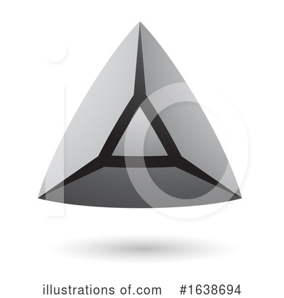Royalty-Free (RF) Triangle Clipart Illustration by cidepix - Stock Sample #1638694