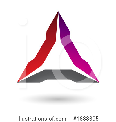 Royalty-Free (RF) Triangle Clipart Illustration by cidepix - Stock Sample #1638695