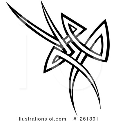 Royalty-Free (RF) Tribal Clipart Illustration by Chromaco - Stock Sample #1261391