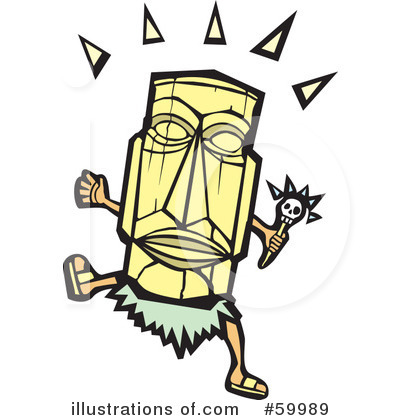 Royalty-Free (RF) Tribal Clipart Illustration by xunantunich - Stock Sample #59989
