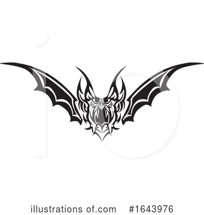 Royalty-Free (RF) Tribal Tattoo Clipart Illustration by Morphart Creations - Stock Sample #1643976