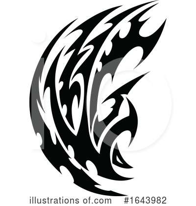 Tribal Tattoo Clipart #1643982 by Morphart Creations