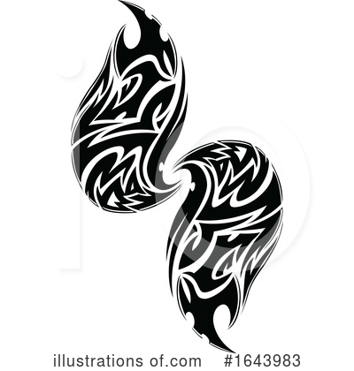 Tribal Tattoo Clipart #1643983 by Morphart Creations