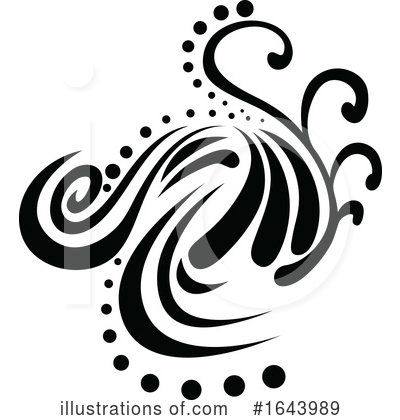 Royalty-Free (RF) Tribal Tattoo Clipart Illustration by Morphart Creations - Stock Sample #1643989