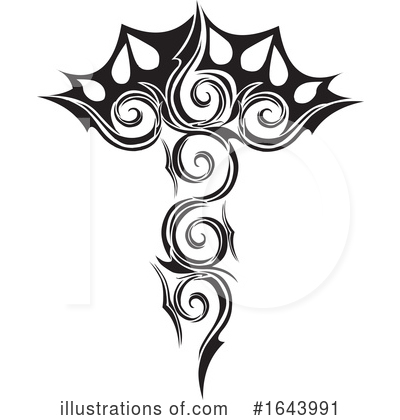 Tribal Tattoo Clipart #1643991 by Morphart Creations