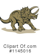 Triceratops Clipart #1145016 by patrimonio