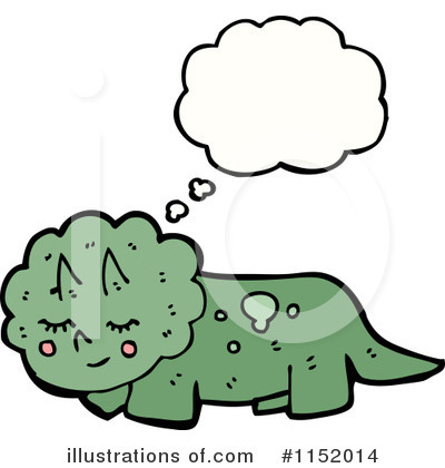 Royalty-Free (RF) Triceratops Clipart Illustration by lineartestpilot - Stock Sample #1152014