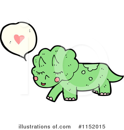 Royalty-Free (RF) Triceratops Clipart Illustration by lineartestpilot - Stock Sample #1152015