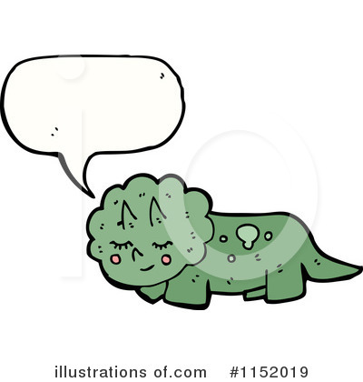 Royalty-Free (RF) Triceratops Clipart Illustration by lineartestpilot - Stock Sample #1152019