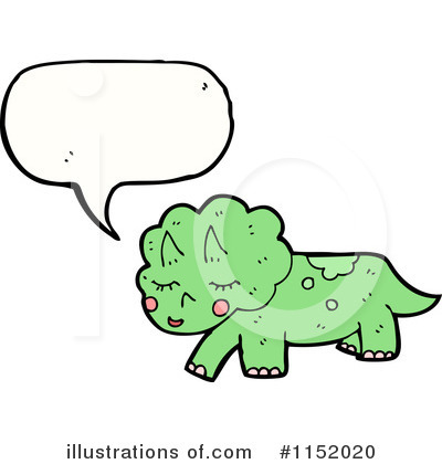Royalty-Free (RF) Triceratops Clipart Illustration by lineartestpilot - Stock Sample #1152020