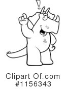 Triceratops Clipart #1156343 by Cory Thoman