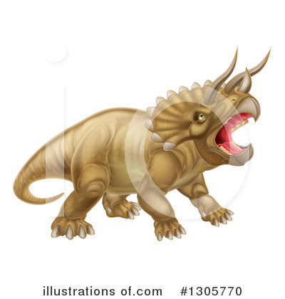Dinosaur Clipart #1305770 by AtStockIllustration