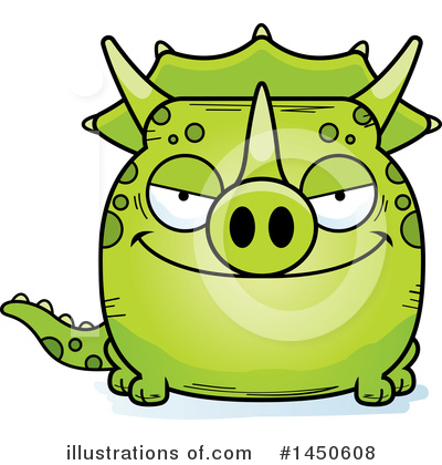 Royalty-Free (RF) Triceratops Clipart Illustration by Cory Thoman - Stock Sample #1450608