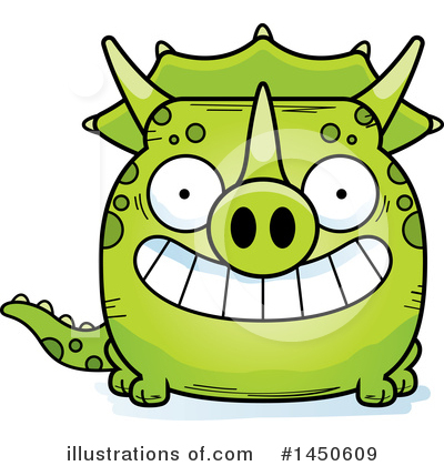 Royalty-Free (RF) Triceratops Clipart Illustration by Cory Thoman - Stock Sample #1450609