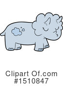 Triceratops Clipart #1510847 by lineartestpilot