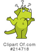 Triceratops Clipart #214718 by Cory Thoman