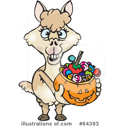 Royalty-Free (RF) Trick Or Treater Clipart Illustration by Dennis Holmes Designs - Stock Sample #64393