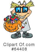 Trick Or Treater Clipart #64408 by Dennis Holmes Designs