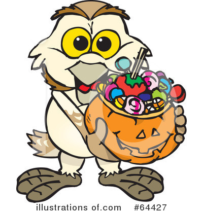 Royalty-Free (RF) Trick Or Treater Clipart Illustration by Dennis Holmes Designs - Stock Sample #64427