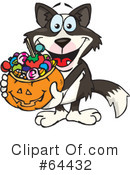 Trick Or Treater Clipart #64432 by Dennis Holmes Designs
