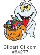 Trick Or Treating Clipart #64277 by Dennis Holmes Designs
