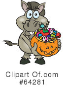 Trick Or Treating Clipart #64281 by Dennis Holmes Designs